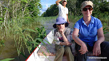We spend a lot of time in the boat.