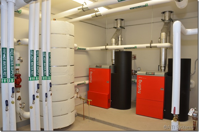 Two P4 Pellet Boilers Two P4 Pellet Boilers