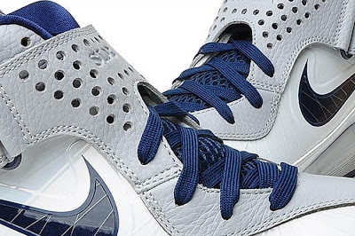 Detailed Look at Nike Soldier 5 in White/Navy/Grey nike air max soldier 5 gr white navy grey 4 05 Detailed Look at Nike Soldier 5 in White/Navy/Grey