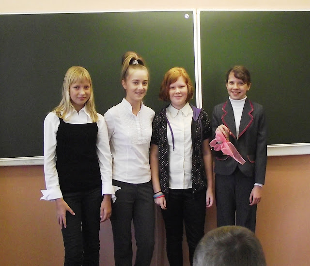 Отличники учебы из 6а