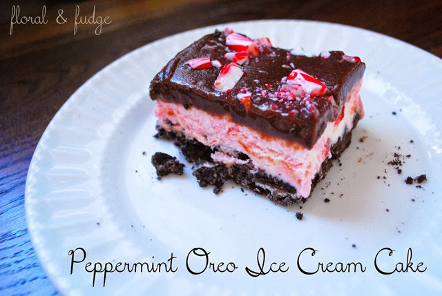 peppermint oreo ice cream cake