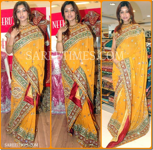Harika_Payal_Yellow_Embroidery_Saree