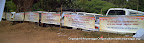 Finished Dhammapada Flags near Ruwanweliseya