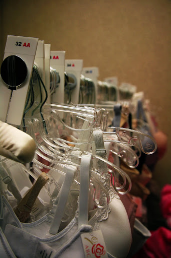 Lingerie for post-mastectomy patients comes in a wide variety of styles, colors, and sizes. (Photo Credit: Alex Crowder)