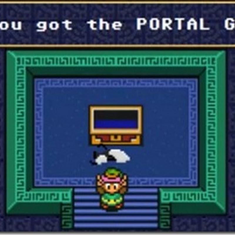 The Legend of Zelda: Link findet eine Portal Gun