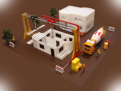 3D printer to build a house, is it the future of cementitous materials?