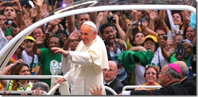 Primeiro desfile Papa