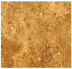 TRAVERTINO GOLD VEIN CROSS