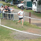 Ben completing his fifth and final lap
