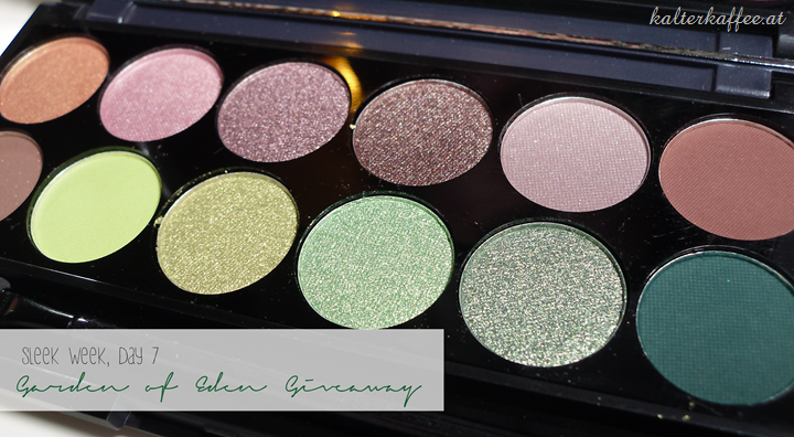 Sleek Garden of Eden giveaway