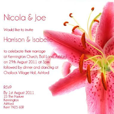 Flat Invitation