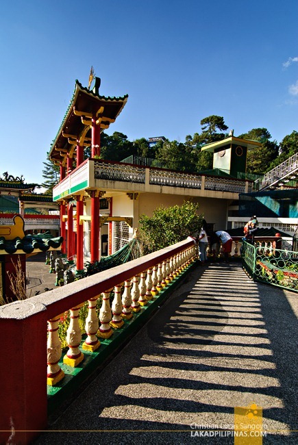 Afternoon Shadows Cast by Balustrades at Baguio City’s Bell Church