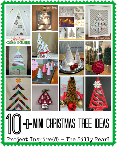 More than 10 Mini Christmas Tree Ideas - The Silly Pearl More than 10 Mini Christmas Tree Ideas - The Silly Pearl