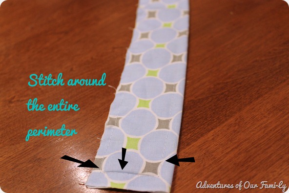 quiet book strap instructions