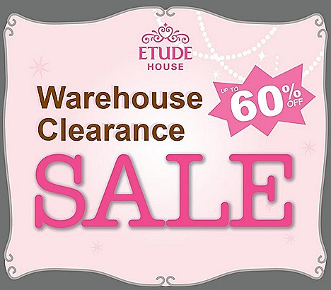 Etude House sale 2013 Korean cosmetics, skincare, makeup, fragrances, hair  bodycare Tanjong Pagar Exchange MRT Shinee Pink Party MBS