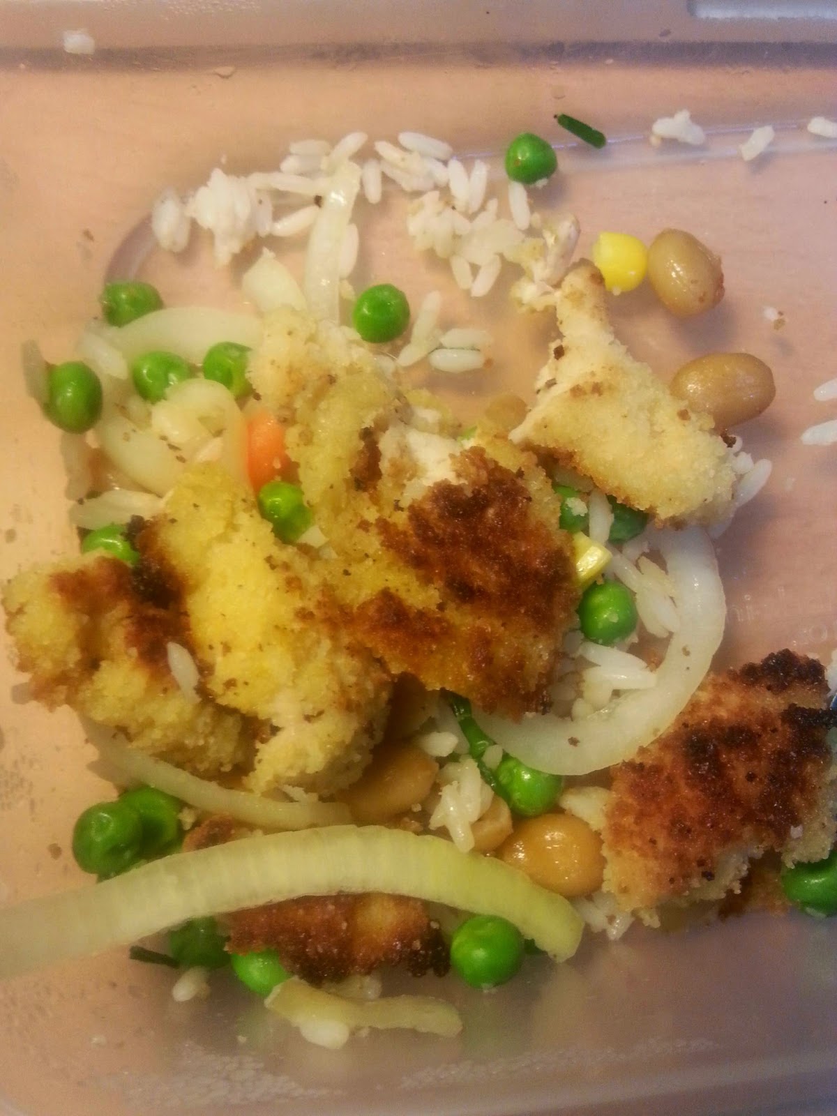 Ben's Notes Chicken Nuggets in Pineapple Fried Rice