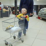 Shopping carts just his size