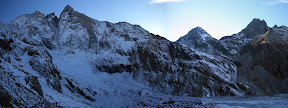 Panorámica del Vignemale descendiendo de la Horquette d'Ossoue