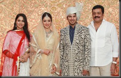 DULQUAR SALMAN WEDDING RECEPTION PHOTOS gallery
