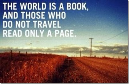 the world is a book