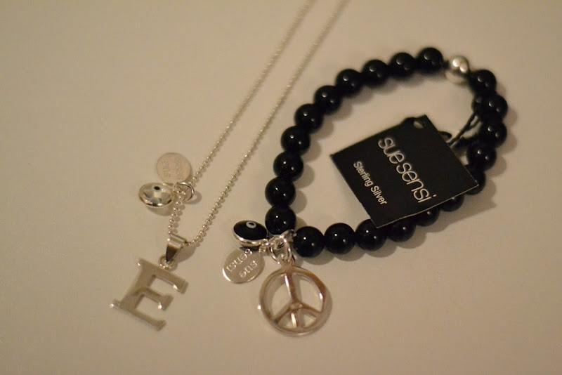 Bracelets, chains bracelets, gold bracelets, pastel, neon, silver necklace, silver, peace, sue sensi, silver peace simbol