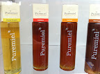 We loved the look of these simple bottles. Happily, the honey inside was delicious too.