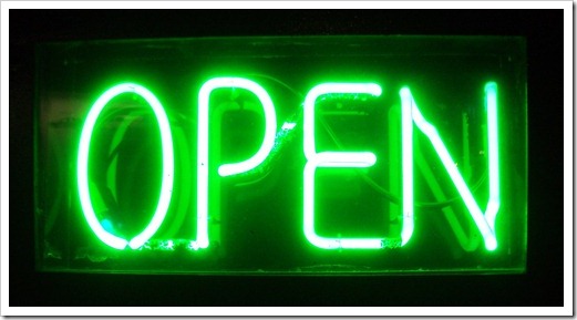 open open