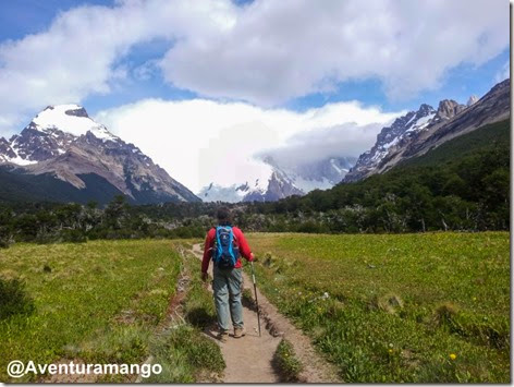 Caminho para a Laguna Torre 3