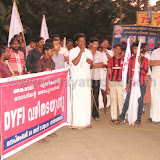 Nayathode DYFI - Angmaly Naythode Airport Road Blocking