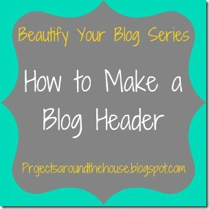 how to make a blog header how to make a blog header