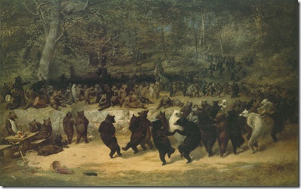 William Holbrook Beard and his painting 'The Bear Dance