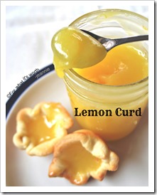 Lemon Curd tarts Lemon Curd Tarts