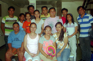 April 7: Madonna Hermosura's residence in San Rafael, Tarlac together with oldest brother, elder sister and mother