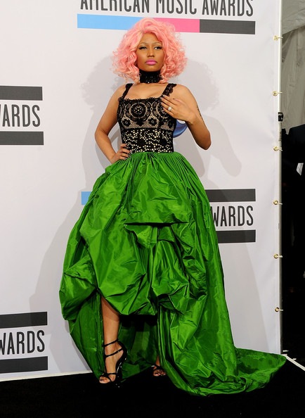 Nicki Minaj 2011 American Music Awards Press (2)