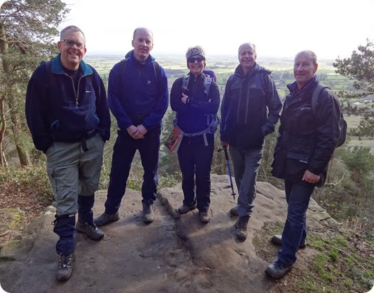 Cheshire Walking group – recent Sandstone Trail section walk