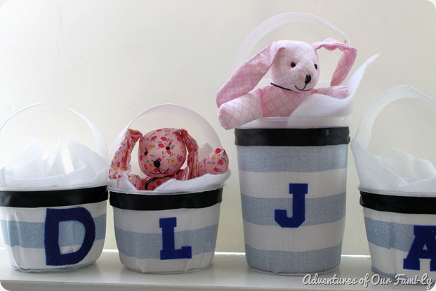 child easter baskets diy