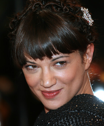 Italian actress Asia Argento po...