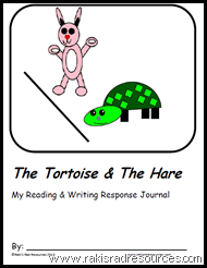 Free, printable Tortoise and the Hare Readers Response Packet - printable from Raki's Rad Resources.