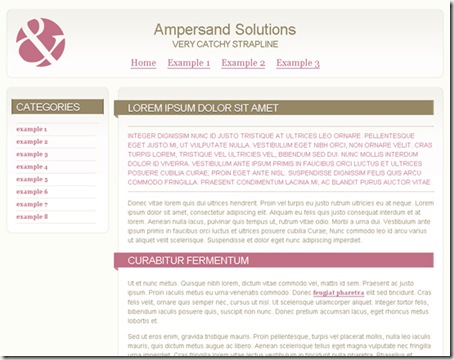 HTML5-template