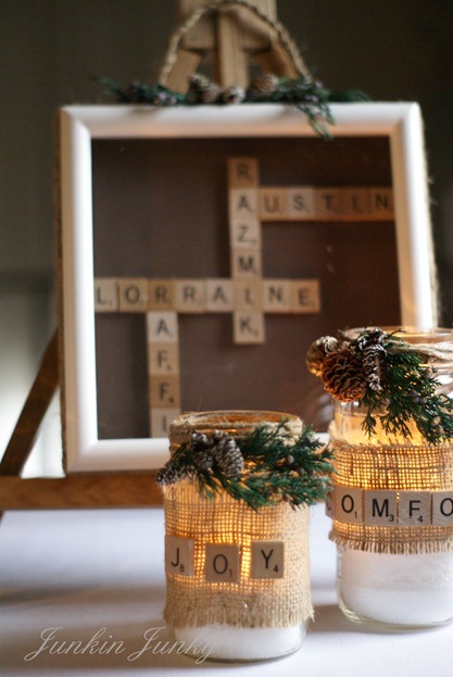 scrabble tiles at www.junkinjunky.blogspot.com