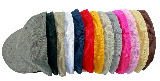 100% COTTON STONE WASHED KID CAPS
ART NO. K01
OLIVE, BLK, KHKI, WT, NVY, RED, GOLD, PUTTY, GRY, HT PINK, LT PINK, YELLOW, DK BROWN