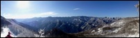 Panoramica dei crinali Panoramica dei crinali