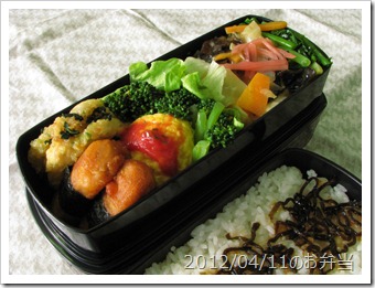 五目中華弁当(2012/04/11)