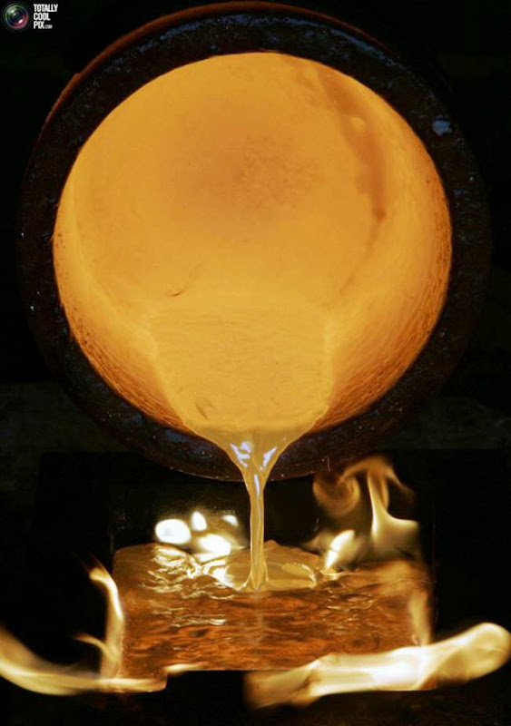 Gold, most beautiful metal in various shapes