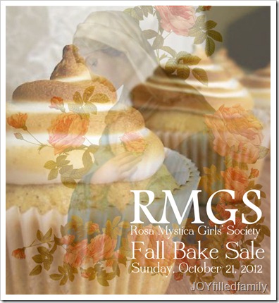 RMGS Fall Bake Sale 2012 logo
