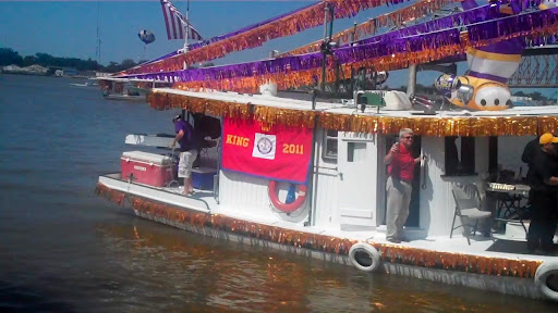 King boat at the Blessing of the Fleet