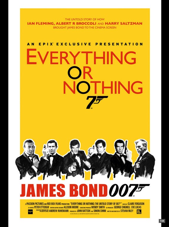 Everything or Nothing The Untold Story of 007 poszter