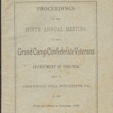1896 Grand Camp Confederate Veterans