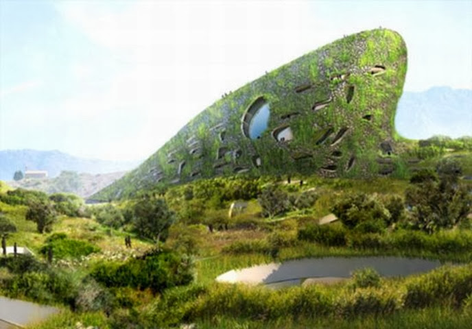 Futuristic Bio Building
