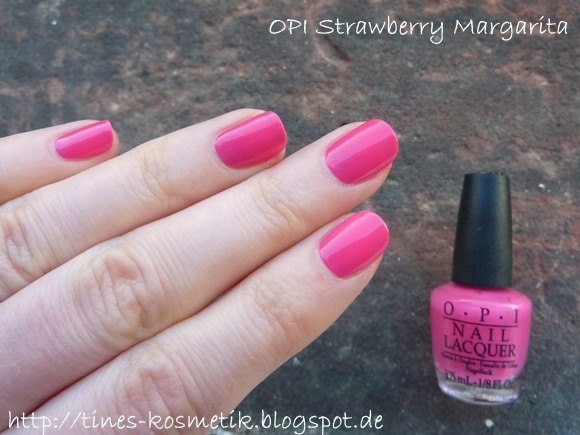 OPI Strawberry Margarita 2